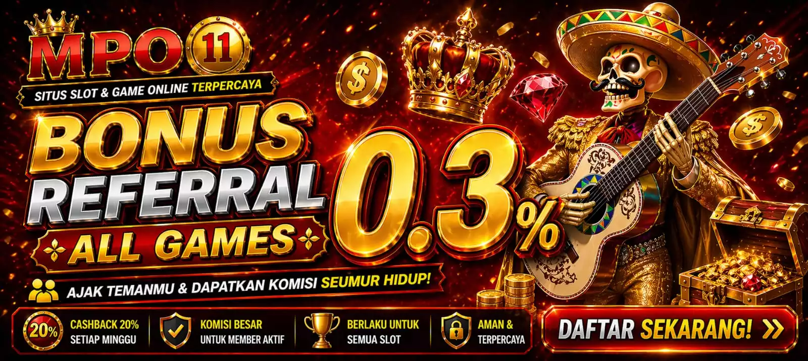 Promo Referral Semua Permainan