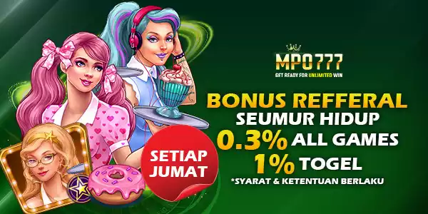 BONUS REFERAL SEUMUR HIDUP 0.3% - 1%