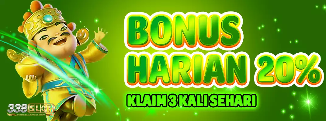 Bonus Harian Deposit 5 % 