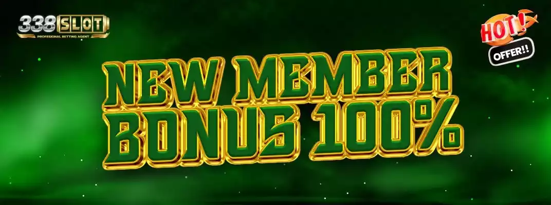 BONUS NEW MEMBER 1900% PERMAINAN SLOT