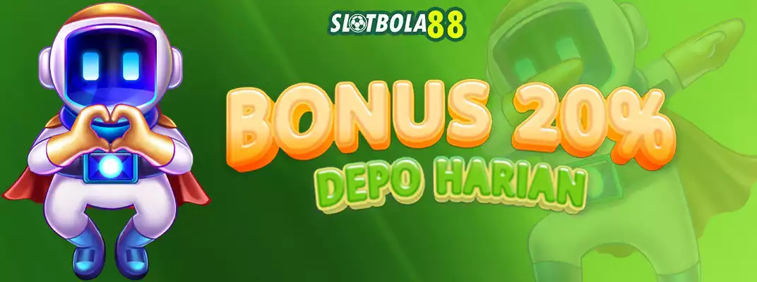 Bonus Deposit Harian 20%  