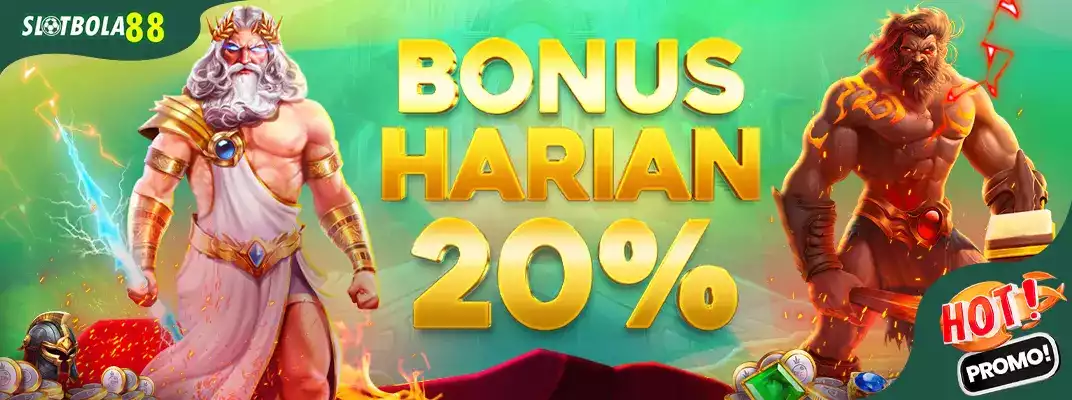 Bonus Deposit Harian 20%  