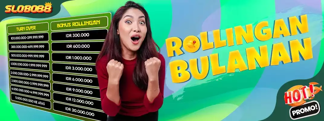 Bonus Rollingan Bulanan di Slotbola88