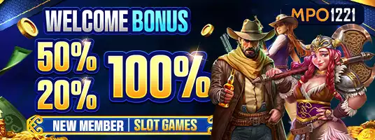 WELCOME BONUS 100%