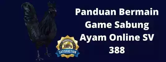 PANDUAN TARUHAN JUDI SABUNG AYAM ONLINE SV388