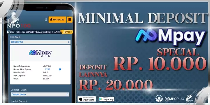 Minimal Deposit MPAY Mobile