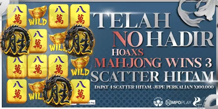 Scatter Hitam Mahjong Wins 3 Mobile