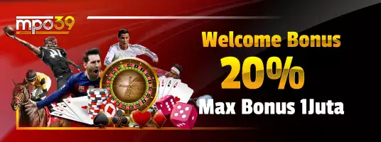 Welcome Bonus 20% Sportsbook dan Live Casino