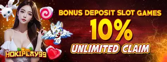 Bonus Harian Slot Games 10%