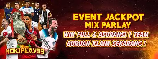 Event Jackpot Mix Parlay Plus Asuransi HOKIPLAY99