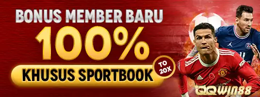 Promo New Member 100% Bonus Deposit Sportsbook