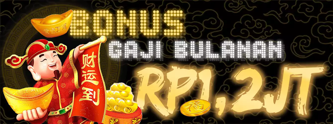 Bonus Gaji Bulanan Slot Online