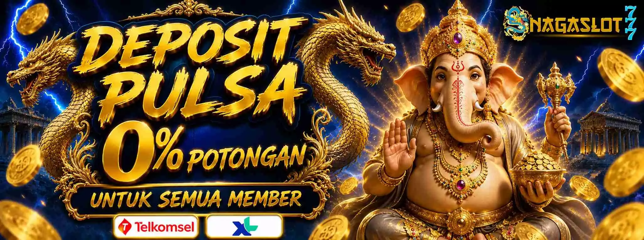 DEPOSIT PULSA TANPA POTONGAN 