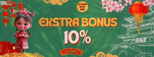 Bonus 10% Setiap Hari 3 X Klaim  ( Semua Games * )