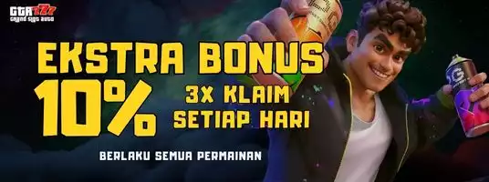 Bonus 10% Setiap Hari 3 X Klaim  ( Semua Games * )