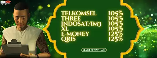 Promo Deposit pulsa bonus 25 %