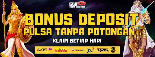 Promo Deposit pulsa bonus 25 %