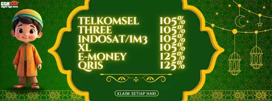 Promo Deposit pulsa bonus 25 %