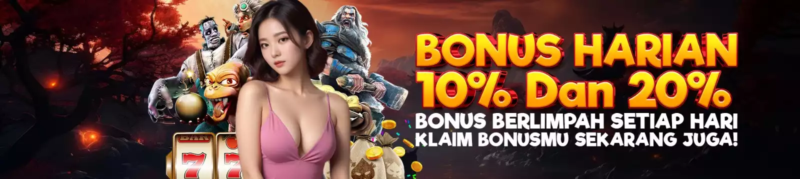 BONUS DEPOSIT HARIAN 20% SLOT