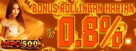 BONUS ROLLINGAN HARIAN