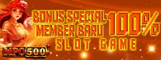BONUS SPECIAL 100% SLOT GAMES