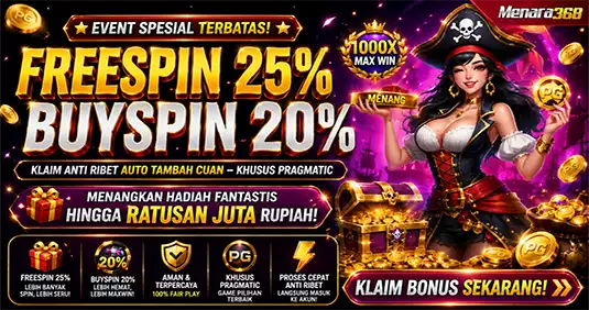 EVENT FREE SPIN & BUY SPIN MENARA368