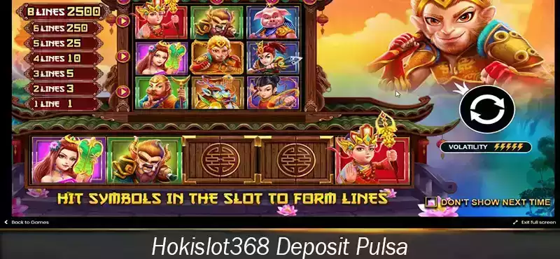 Hokislot368 Deposit Pulsa
