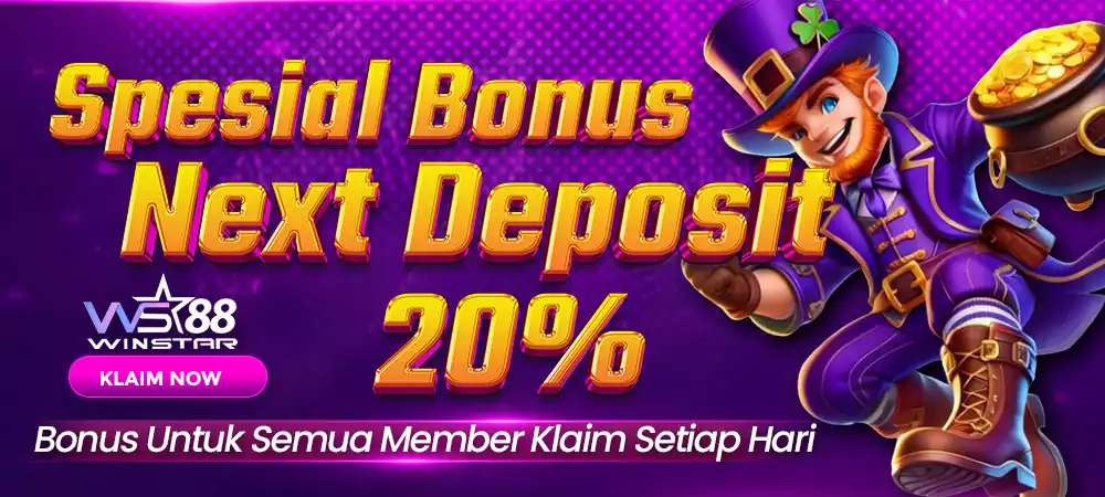 BONUS DEPOSIT SETIAP HARI 10% SLOT,5% SPORTBOOK DAN CASINO 