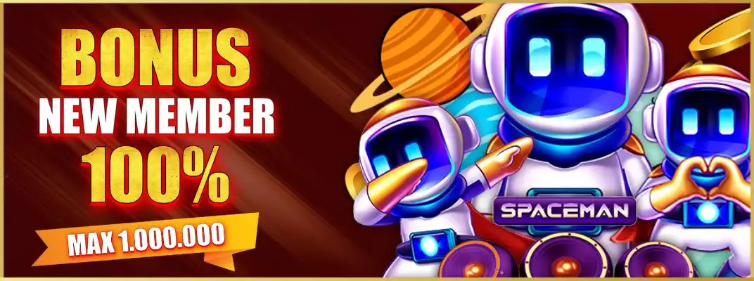 Bonus New Member 10 - 100%