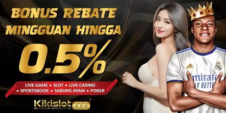 bonus komisi rollingan rebate Kikislot