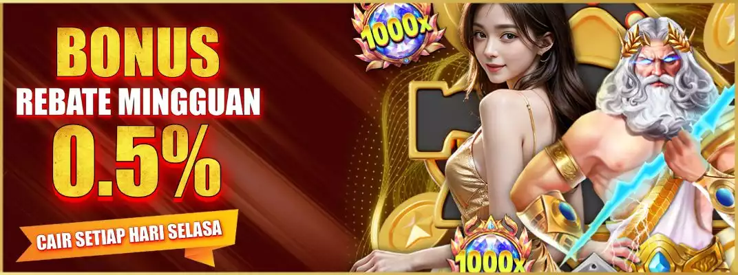 bonus komisi rollingan rebate Kikislot