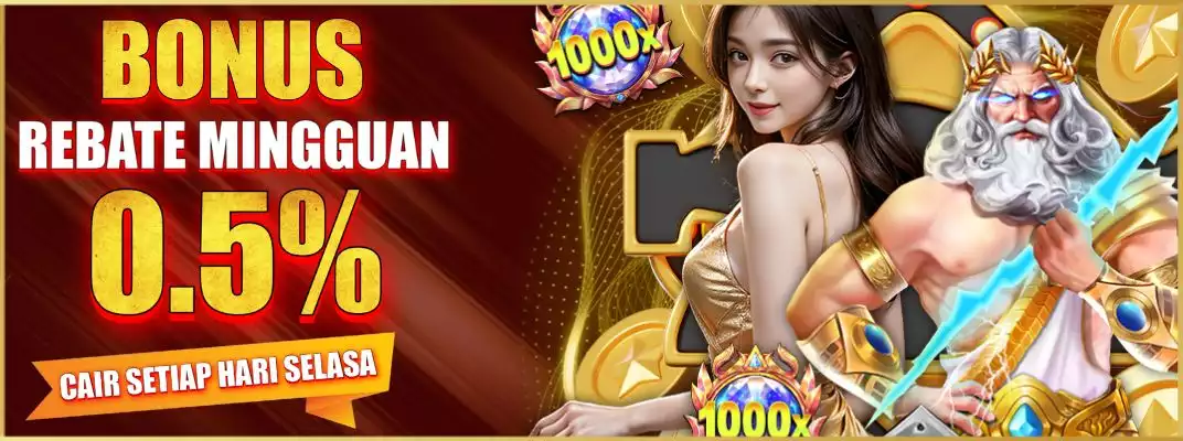 bonus komisi rollingan rebate Kikislot