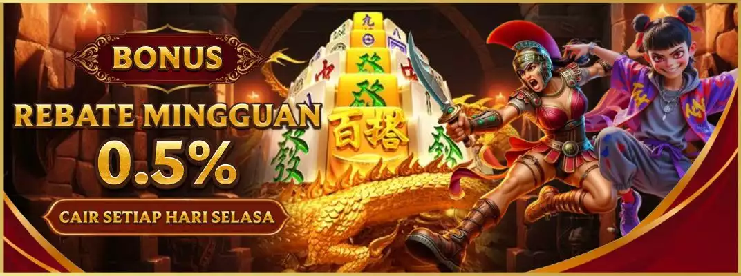 bonus komisi rollingan rebate Kikislot
