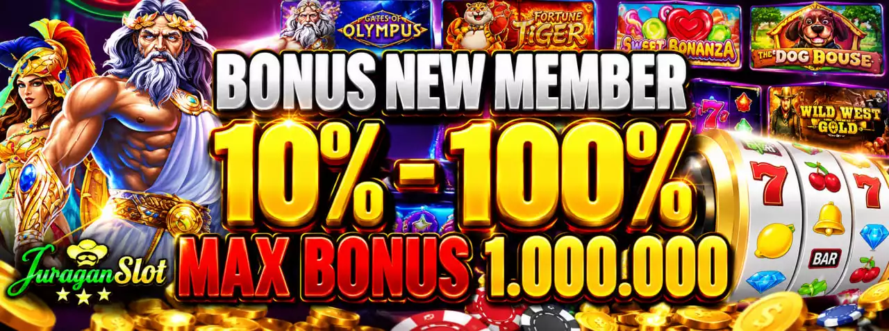 Promo Bonus New Member 10 - 100%