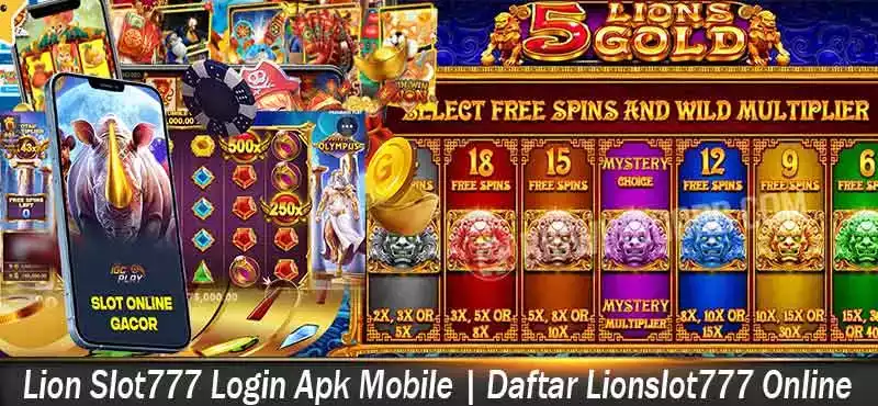 Lion Slot777 Login Apk Mobile