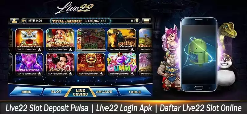 Live22 Slot Deposit Pulsa