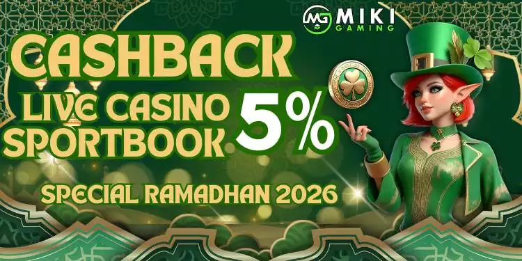 Bonus Cashback Mingguan Mikigaming