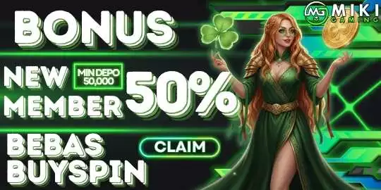 Bonus New Member Slot 50%