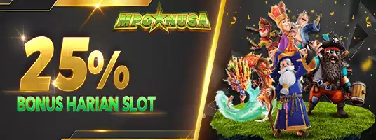 Bonus Deposit Harian Slot Game 25%