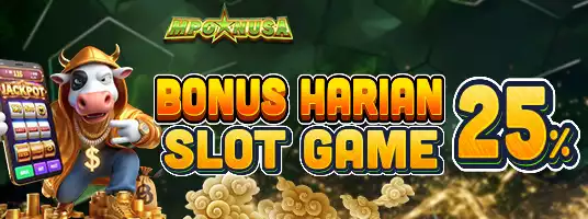 Bonus Deposit Harian Slot Game 25%