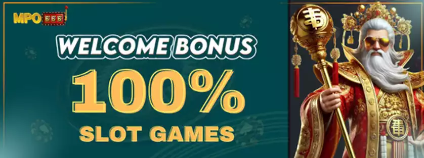 WELCOME BONUS 100