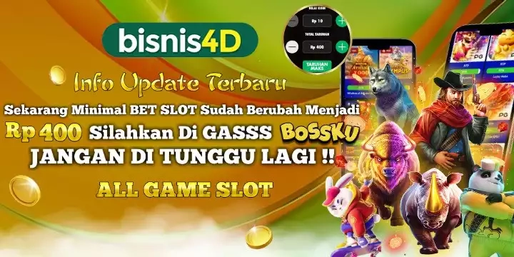 BISNIS4D: Situs Slot Minimal Bet Rp400 All Game Slot