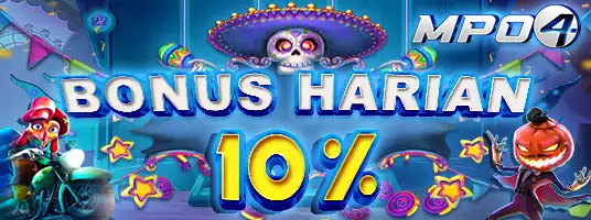 BONUS HARIAN 10% SETIAP HARI