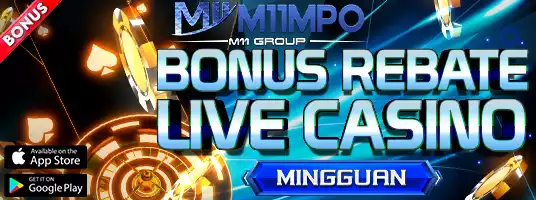 Komisi Rebate Mingguan Casino Online