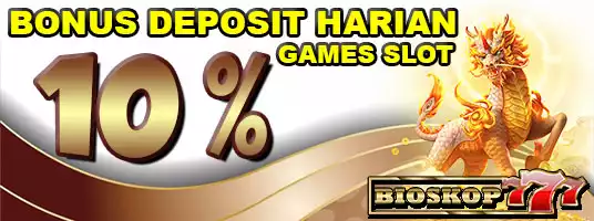 Bonus Deposit Harian BIOSKOP777