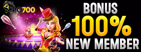 MPO700 : Promo Bonus New Member Slot 100%