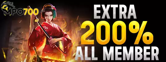 MPO700 : Promo Extra Bonus Slot 200%