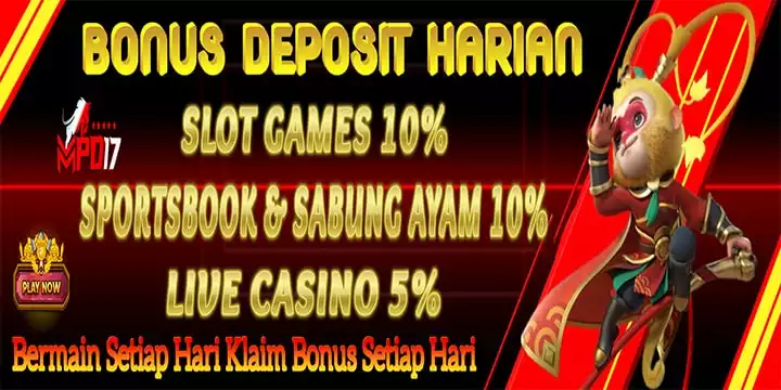 MPO17 : Bonus Deposit Harian 10%