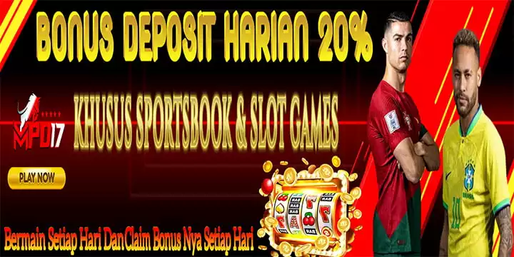 Bonus Deposit Harian 20% All Slots & Sportsbook