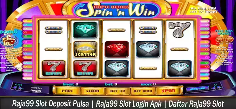 Raja99 Slot Deposit Pulsa
